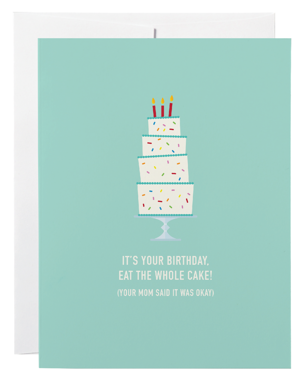 Tall Cake Card