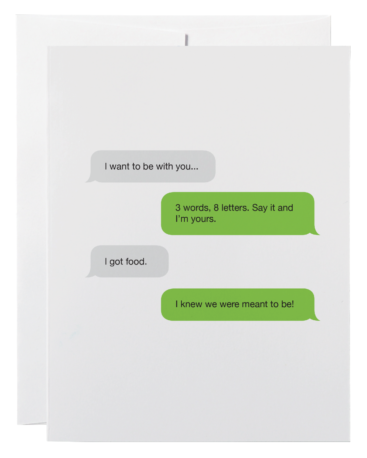 Texting Love Card