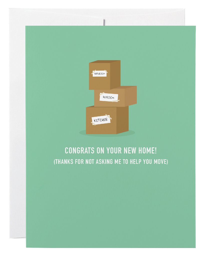 Moving Boxes Card | Classy Cards Creative
