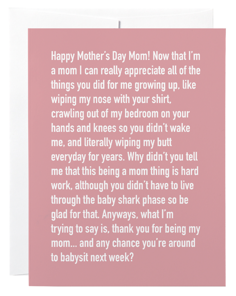 Mom to Mom - Chatty Cathy Card