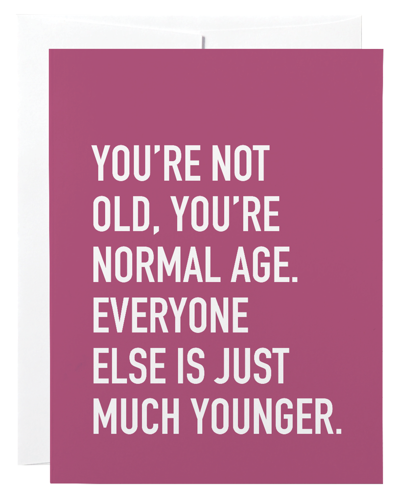 Normal Age Card