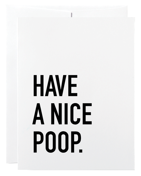 Have a Nice Poop Card