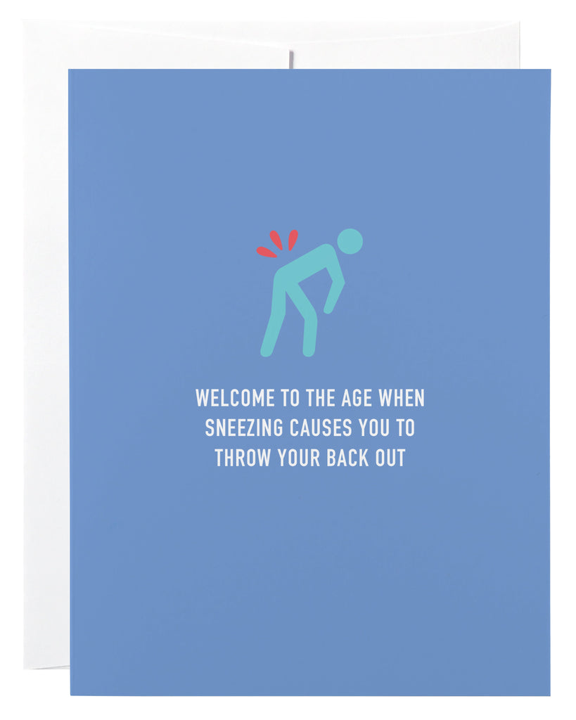 Sneezing Card