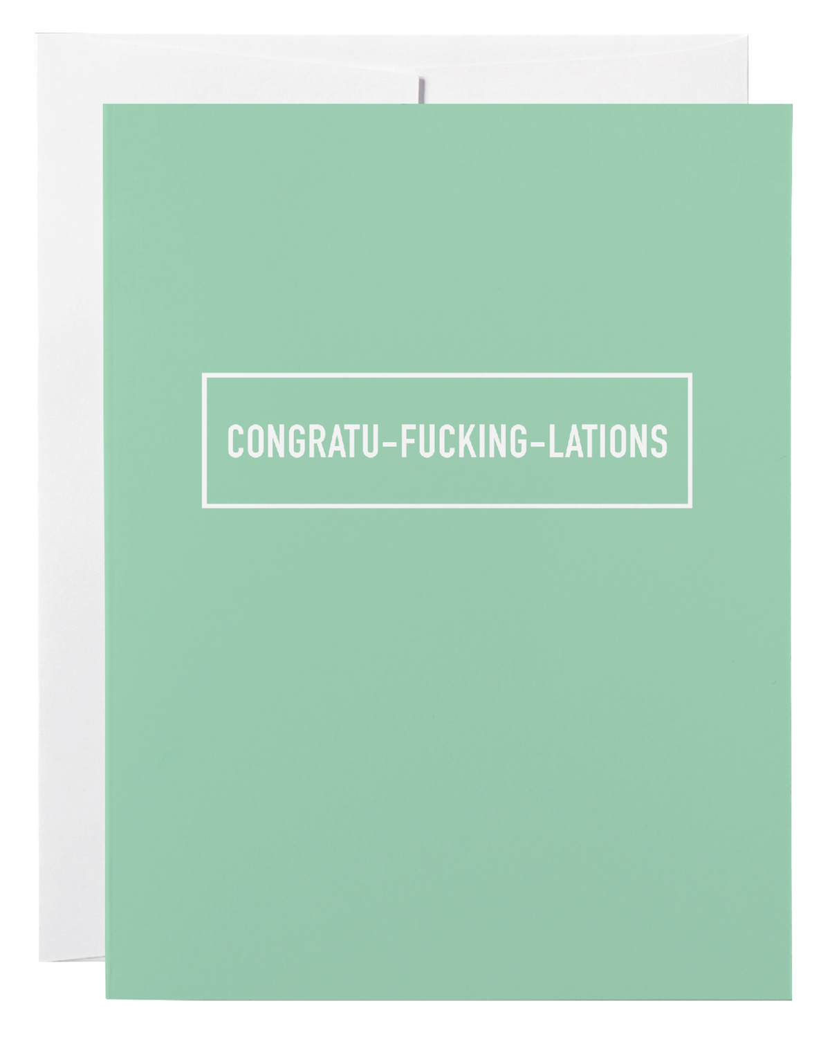 Congratu-fucking-lations Card
