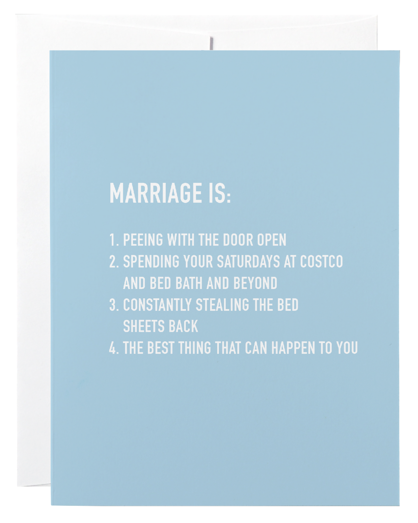 Marriage Is Card