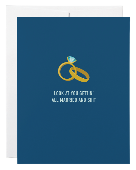 Married and Shit Card