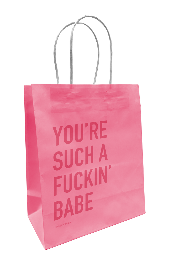 Fuckin' Babe Paper Bag