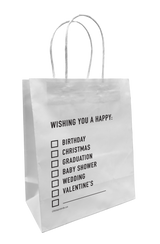 Checklist Paper Bag