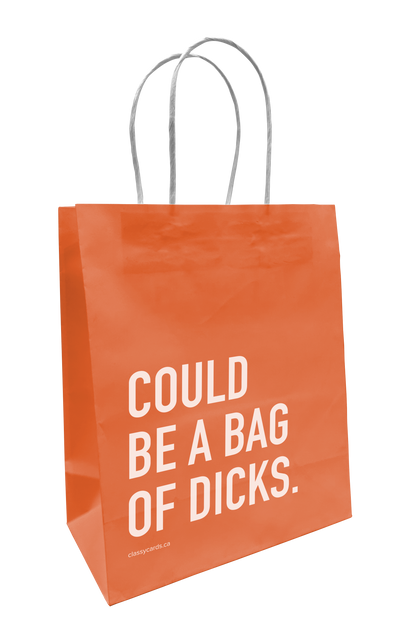 Could Be a Bag of Dicks Paper Bag