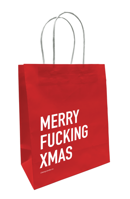 Fucking Xmas Paper Bag