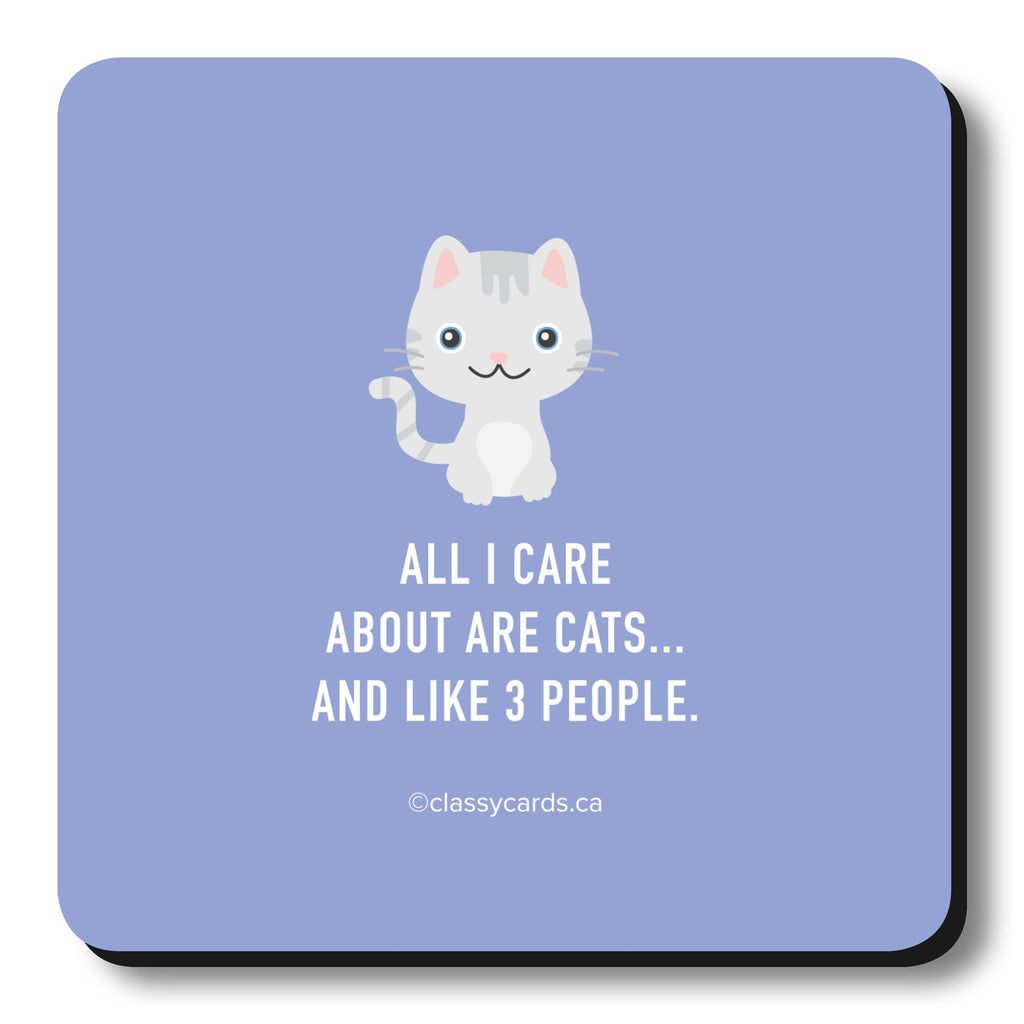 Care Cats Coaster