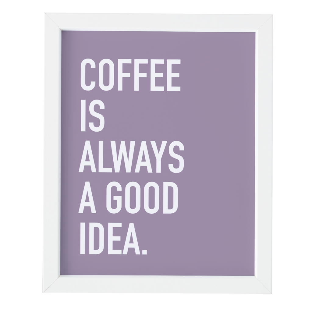 Coffee Idea Art Print