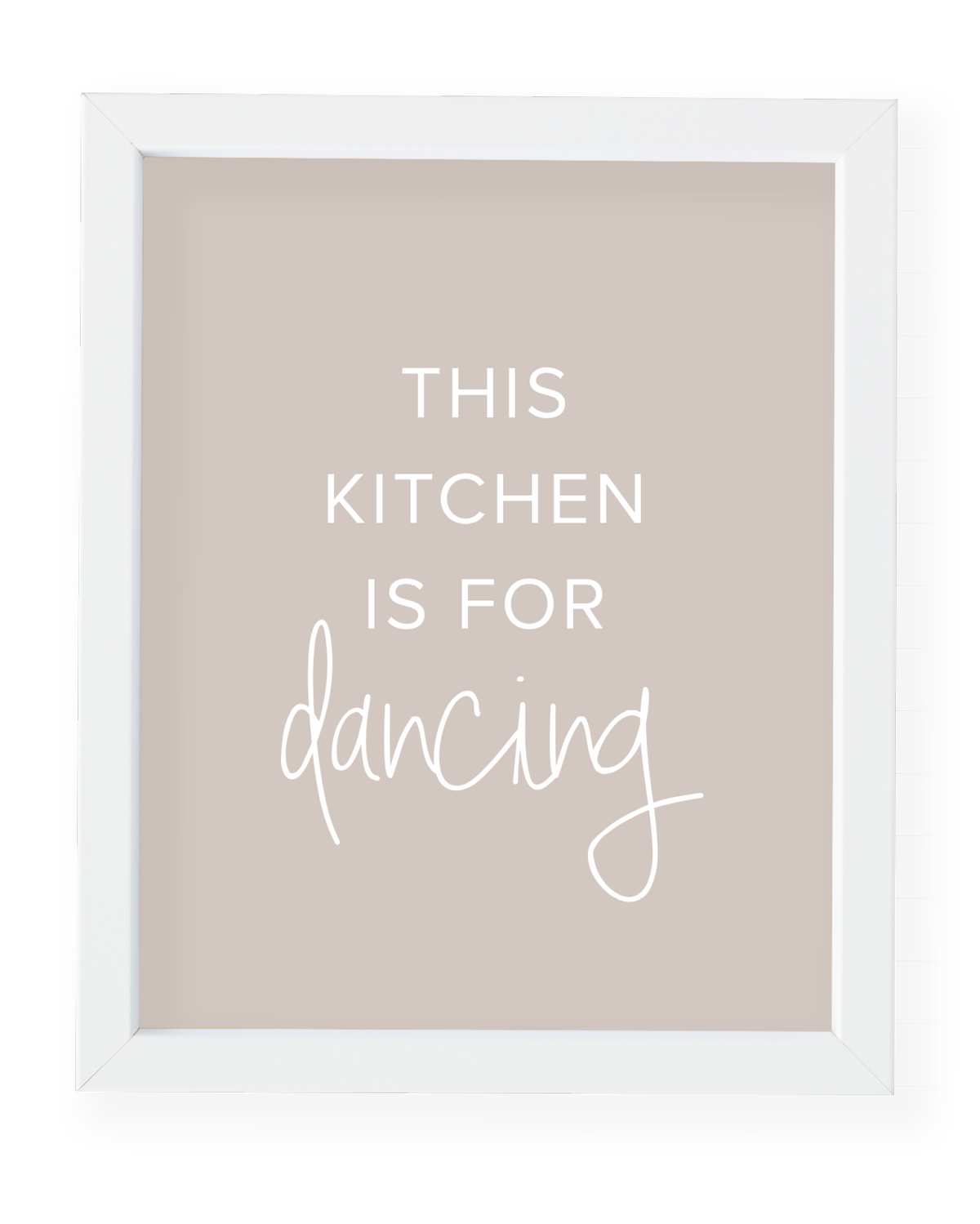 Kitchen Dancing Art Print