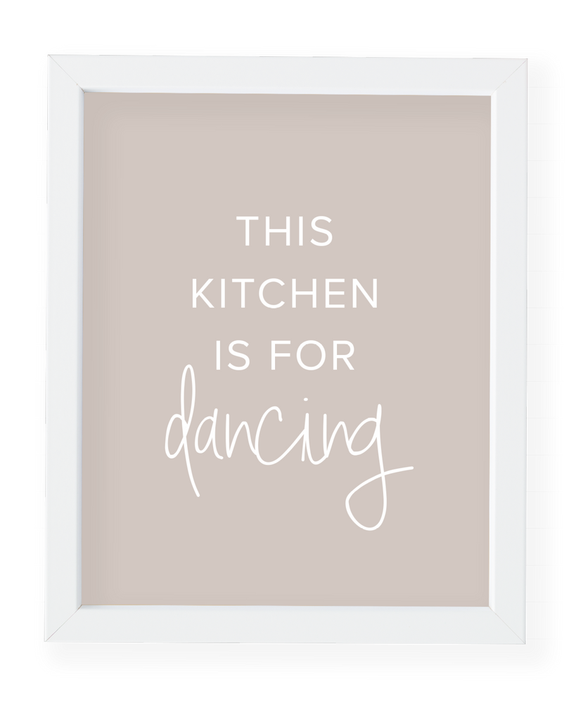 Kitchen Dancing Art Print