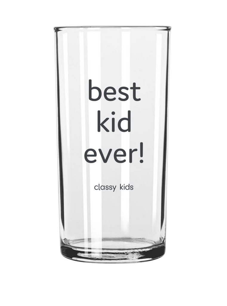 Best Kid Ever - Kids Glass