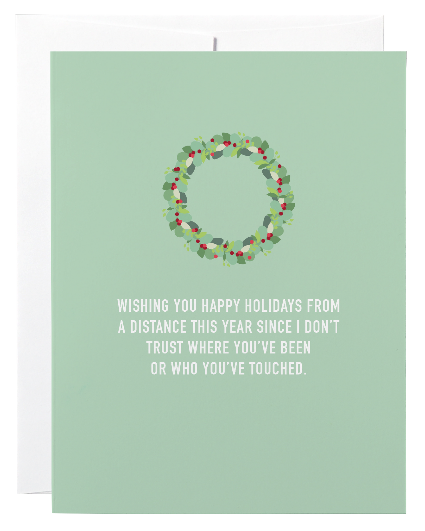 Distance Holidays Card