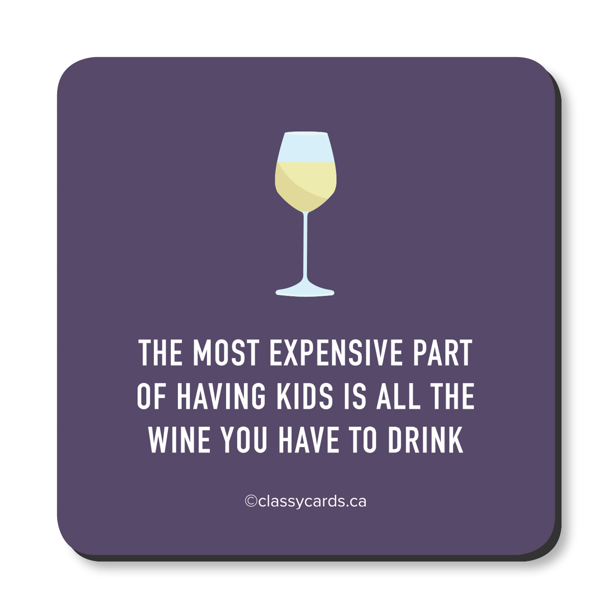 Kids Wine Coaster