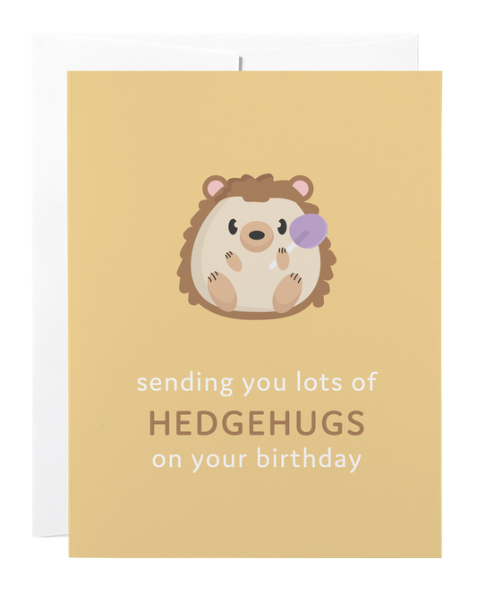 Hedgehugs Card