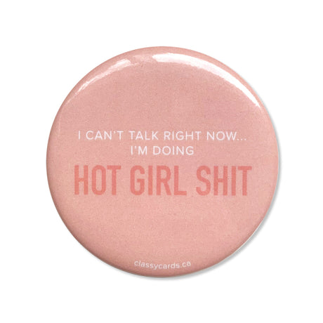 Hot Girl Shit Pocket Mirror