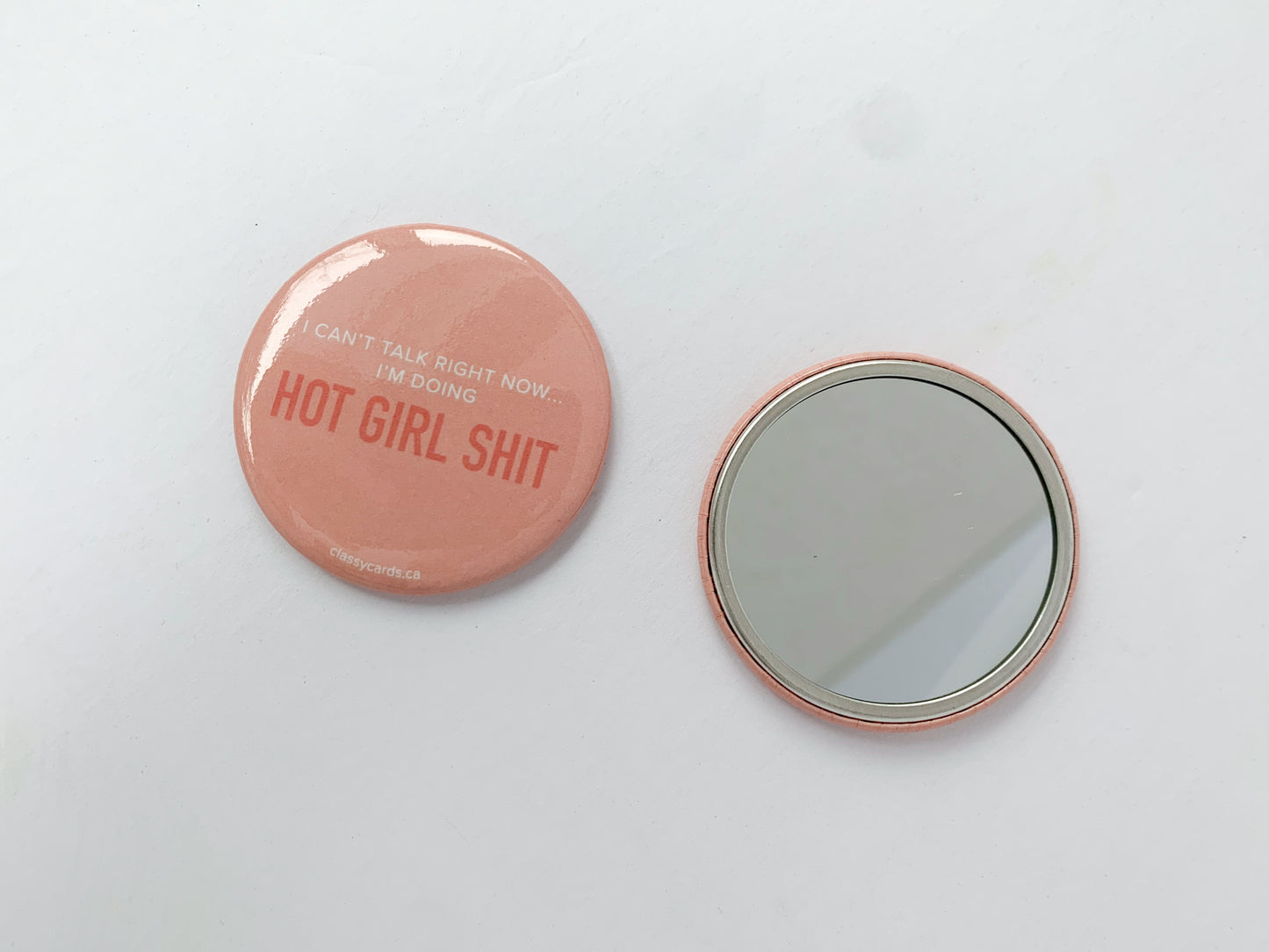 Hot Girl Shit Pocket Mirror