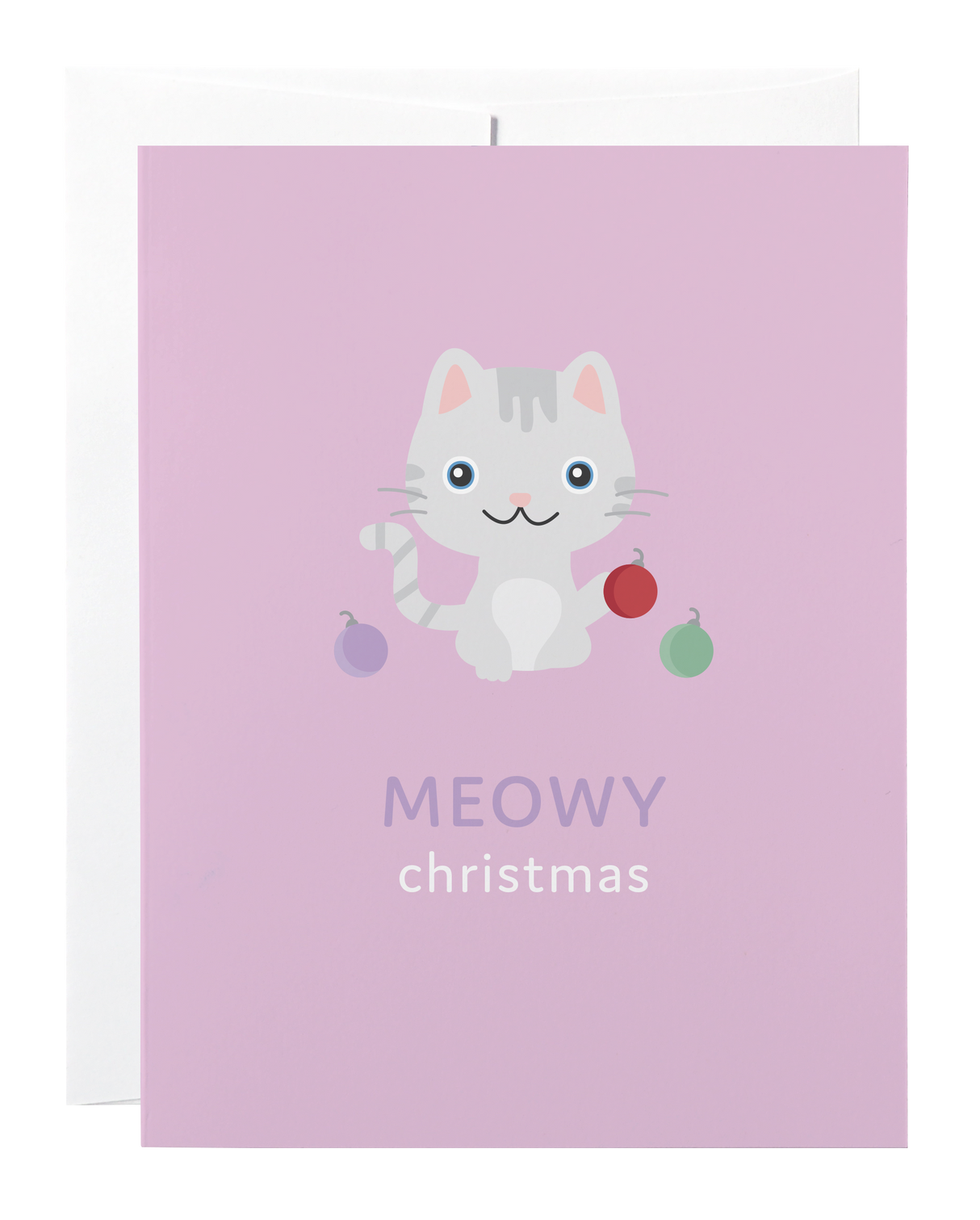 Meowy Christmas Card