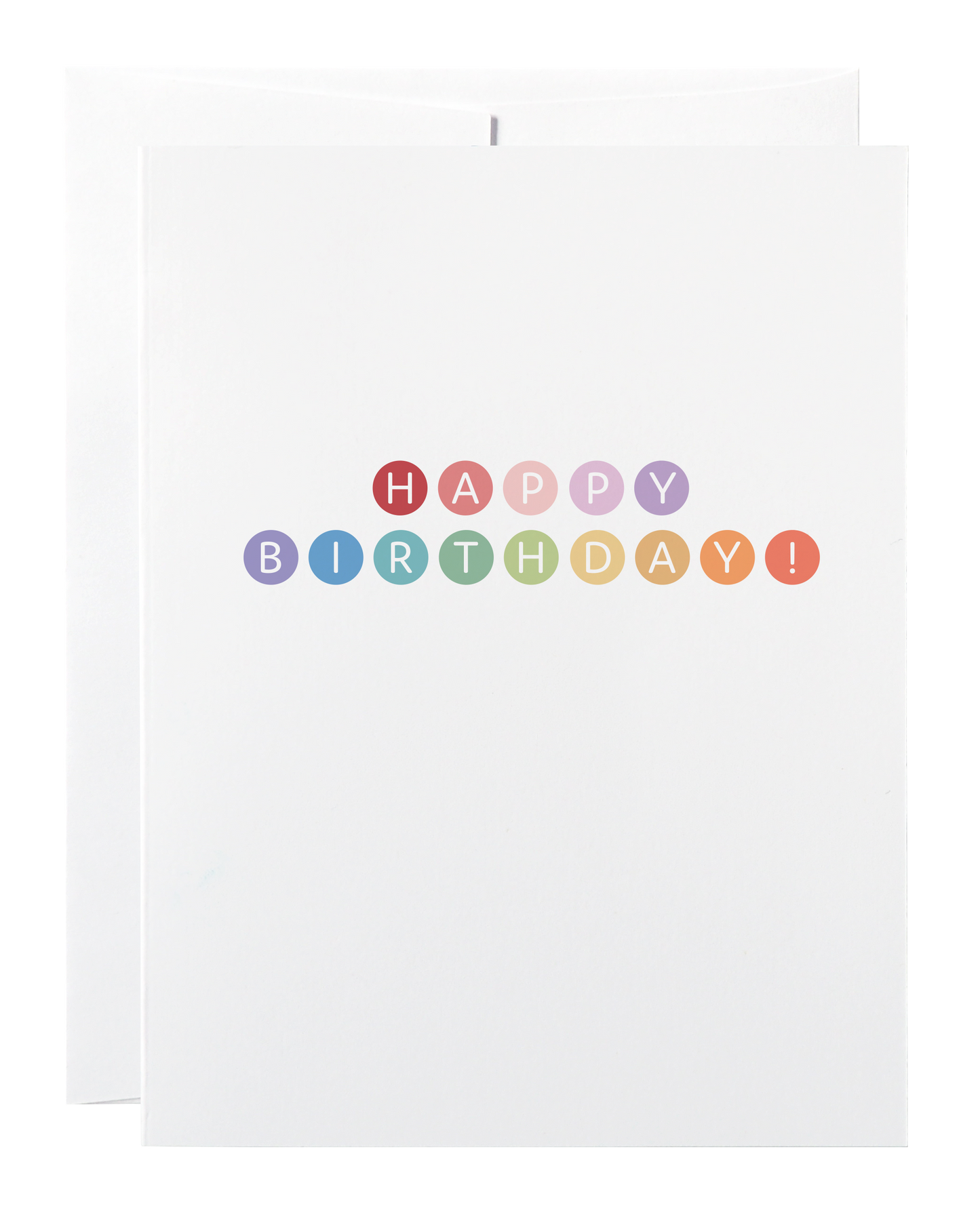 Rainbow Happy Birthday Card