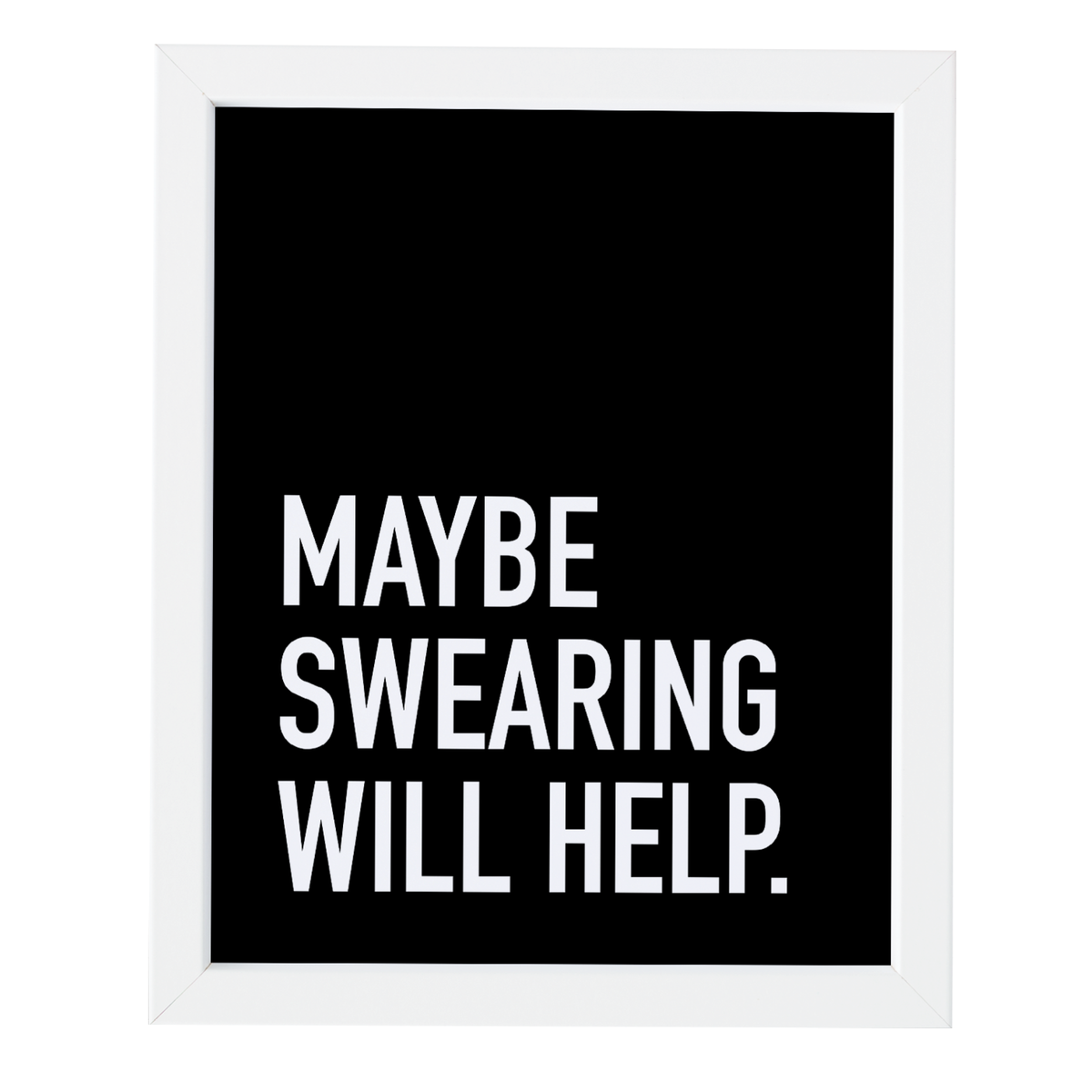 Maybe Will Help Art Print