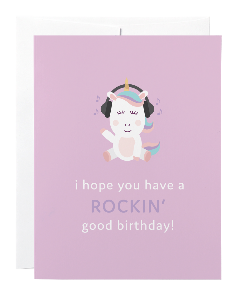 Rockin' Birthday Card