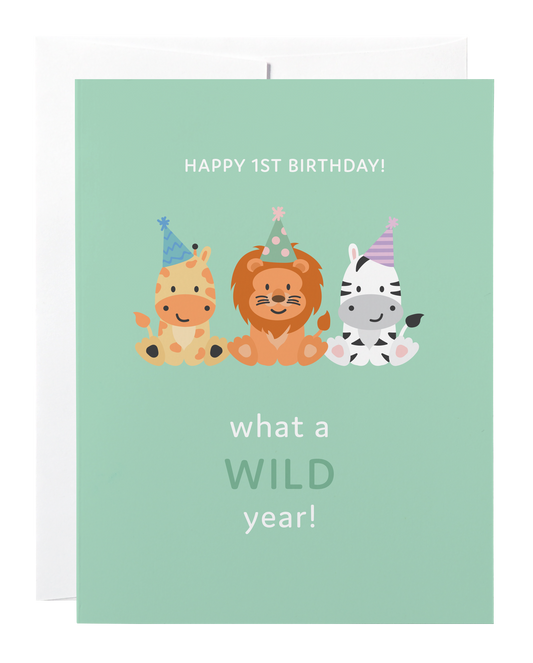 Wild Year Card